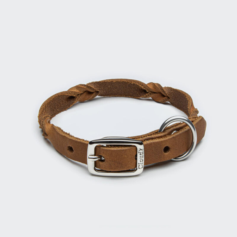 Cloud7 Dog Collar Riverlino Camel