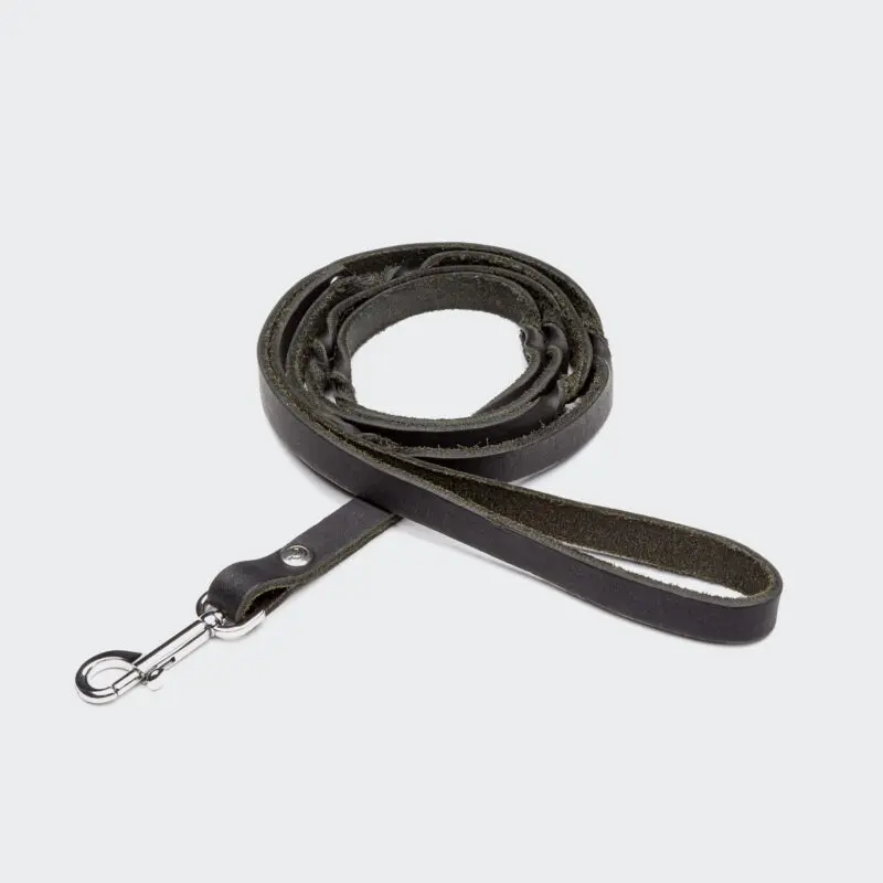 Cloud7 Dog Leash Riverlino with Hand Loop Black