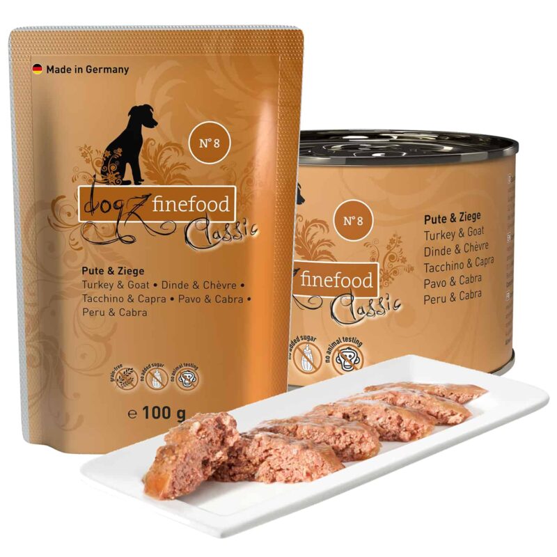 Dogz Finefood N° 8 - Turkey and Goat